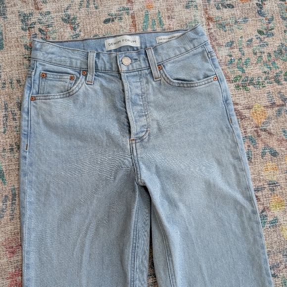 Aritzia Denim Forum The Arlo Hi-Rise Straight Jean 30L - Picture 6 of 11